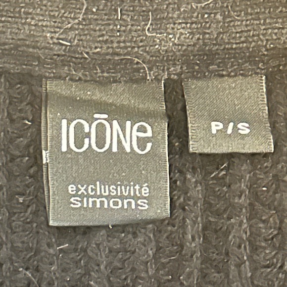 Black Knit Cardigan - Picture 2 of 4